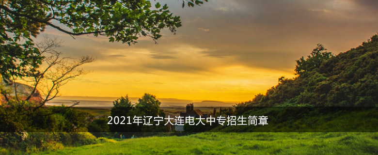 2021年辽宁大连电大中专招生简章