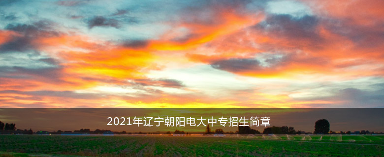 2021年辽宁朝阳电大中专招生简章