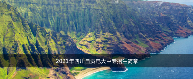 2021年四川自贡电大中专招生简章