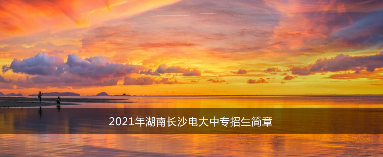 2021年湖南长沙电大中专招生简章